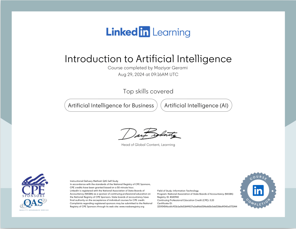 Introduction to AI